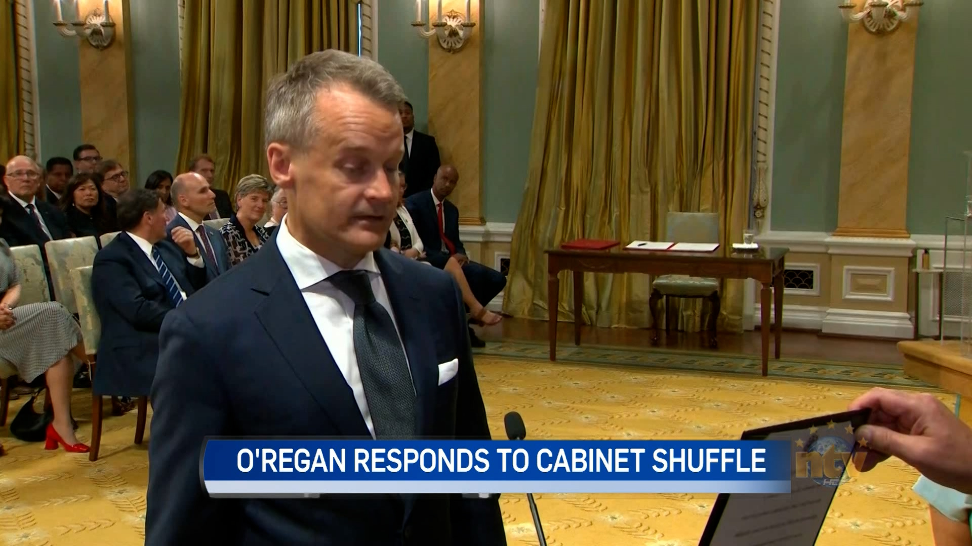 Seamus O’Regan Discusses Added Responsibilities Following Cabinet ...