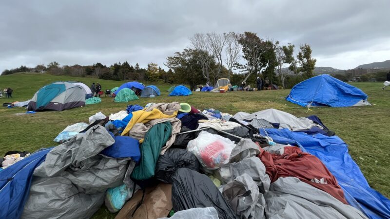 Police Remove ‘abandoned’ Tents From Tent City, But Protesters Dispute ...