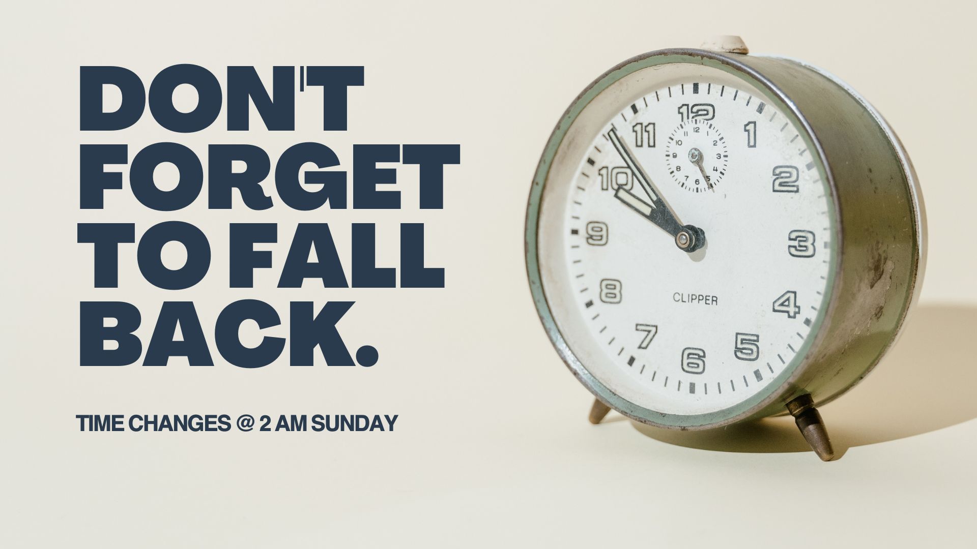 Daylight Saving Time Ends This Weekend | Texarkana Today