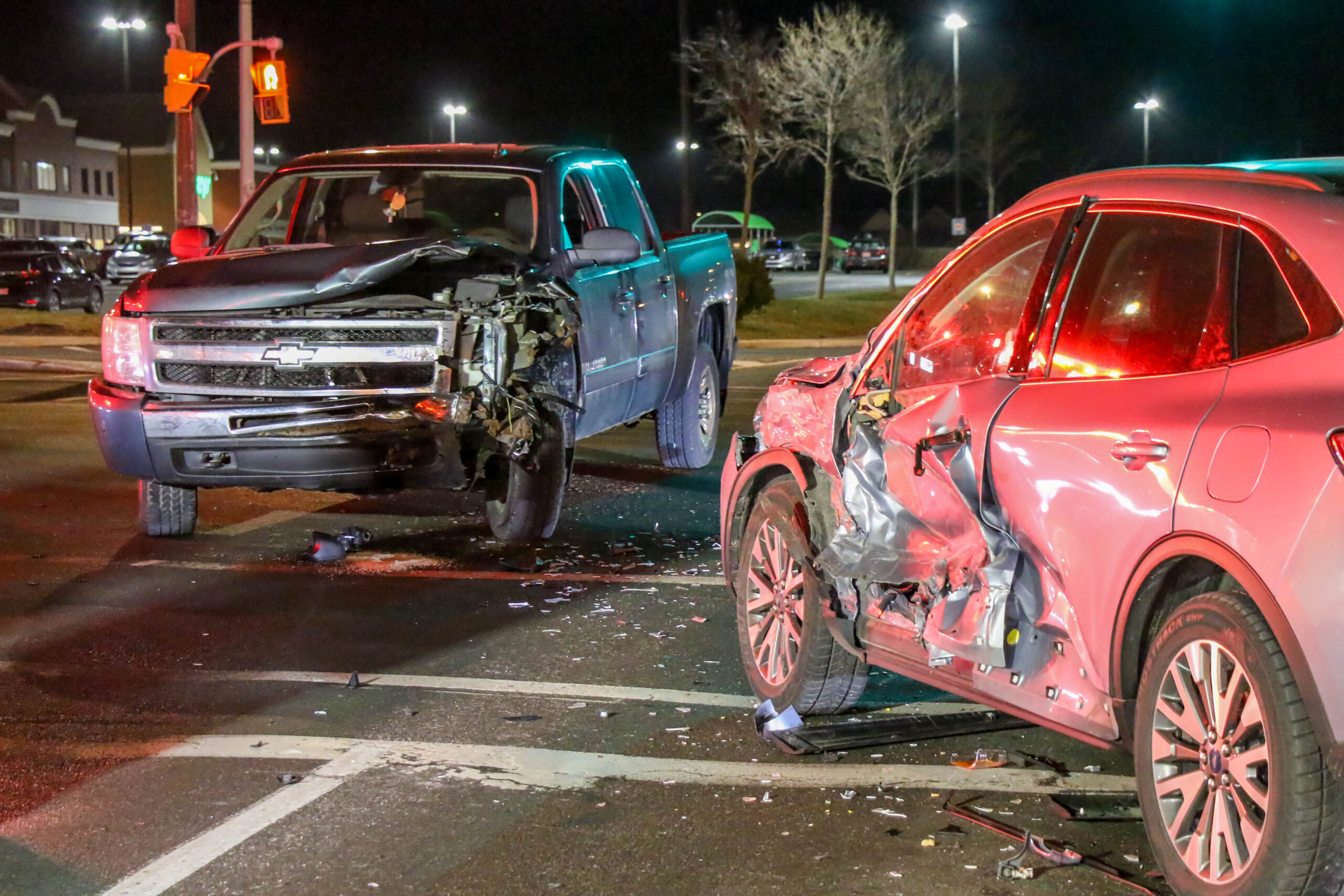 No Injuries Following Evening Collision At One Of The City’s Most ...