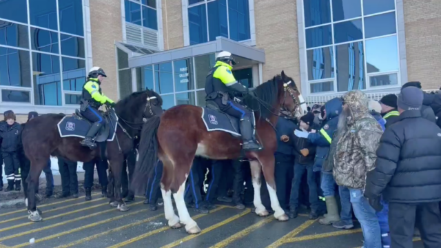 Massive Police Presence At Confederation Building As Fisheries ...