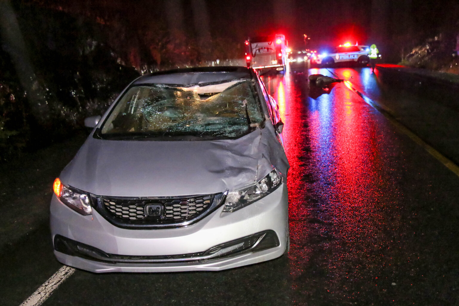 Moose-vehicle collision sends one person to hospital – NTV