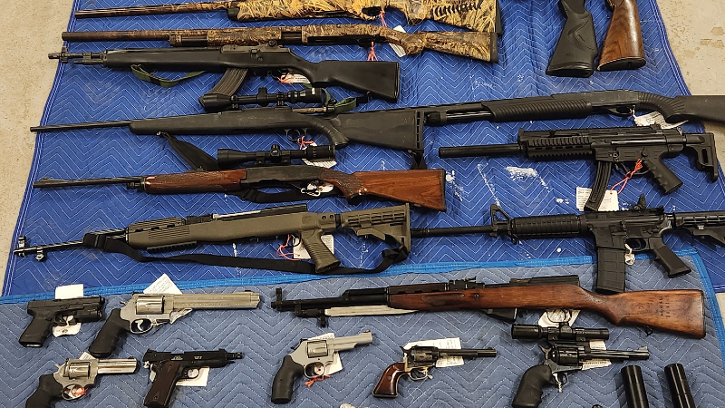 Police execute search warrant in Stanhope; firearms seized and man ...
