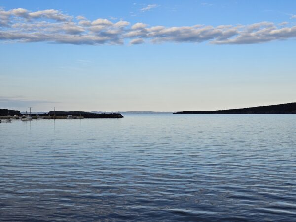 Carbonear on Wednesday evening. Kyle Brookings
