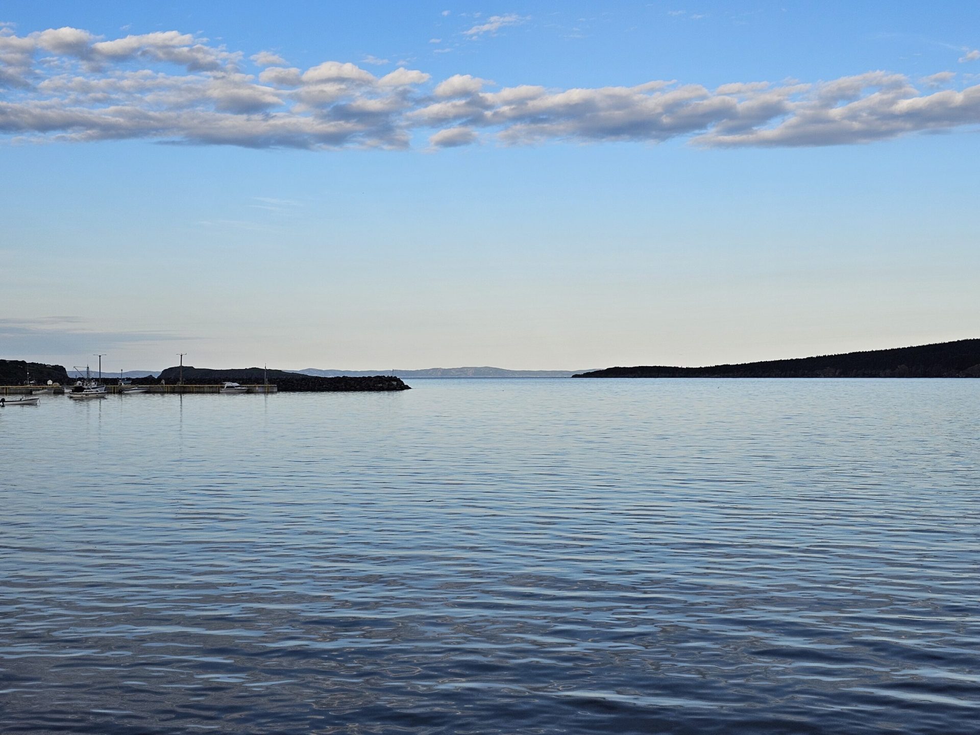 Carbonear on Wednesday evening. Kyle Brookings