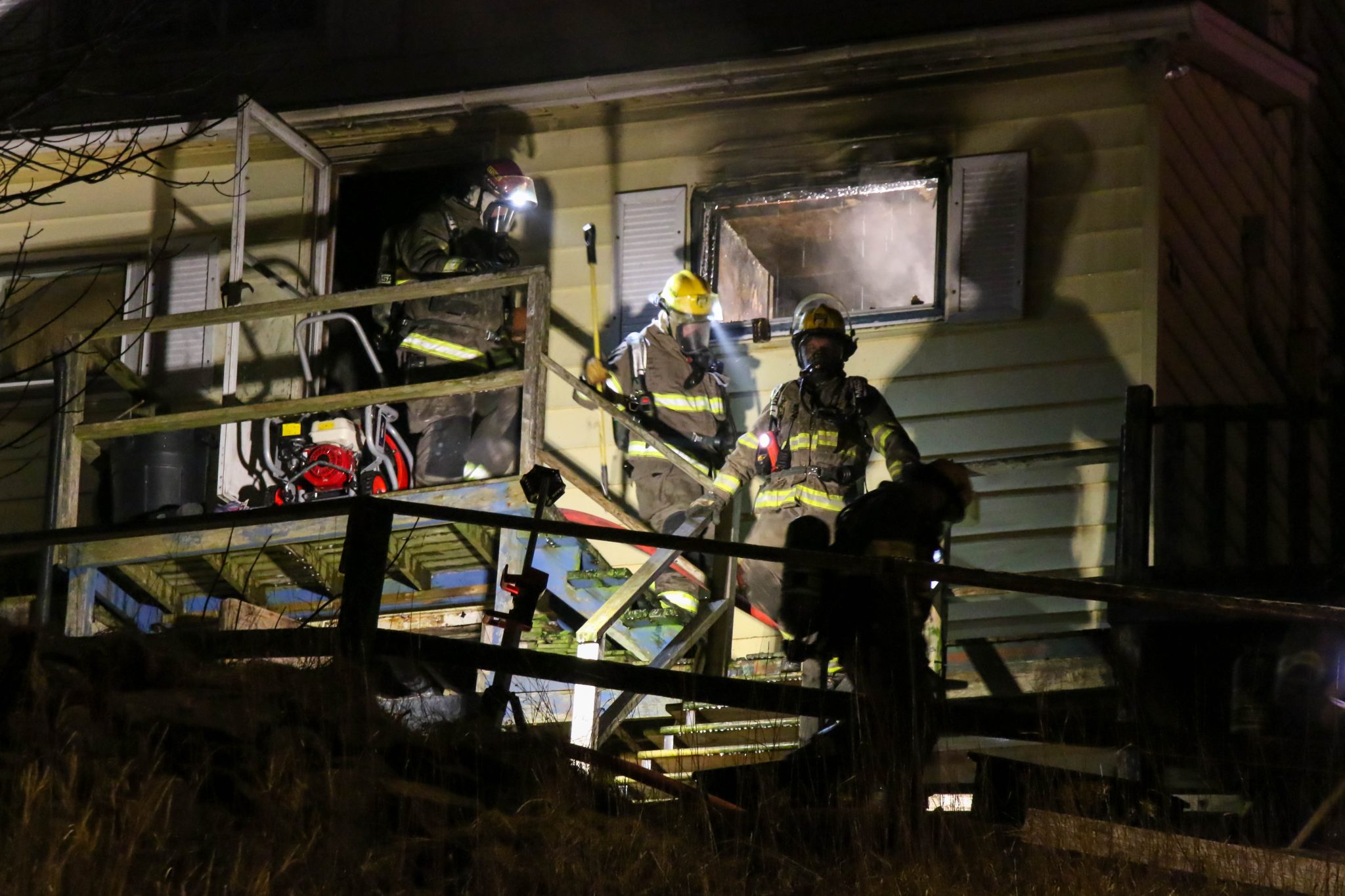 Early-morning house fire sends two people to hospital - NTV ...