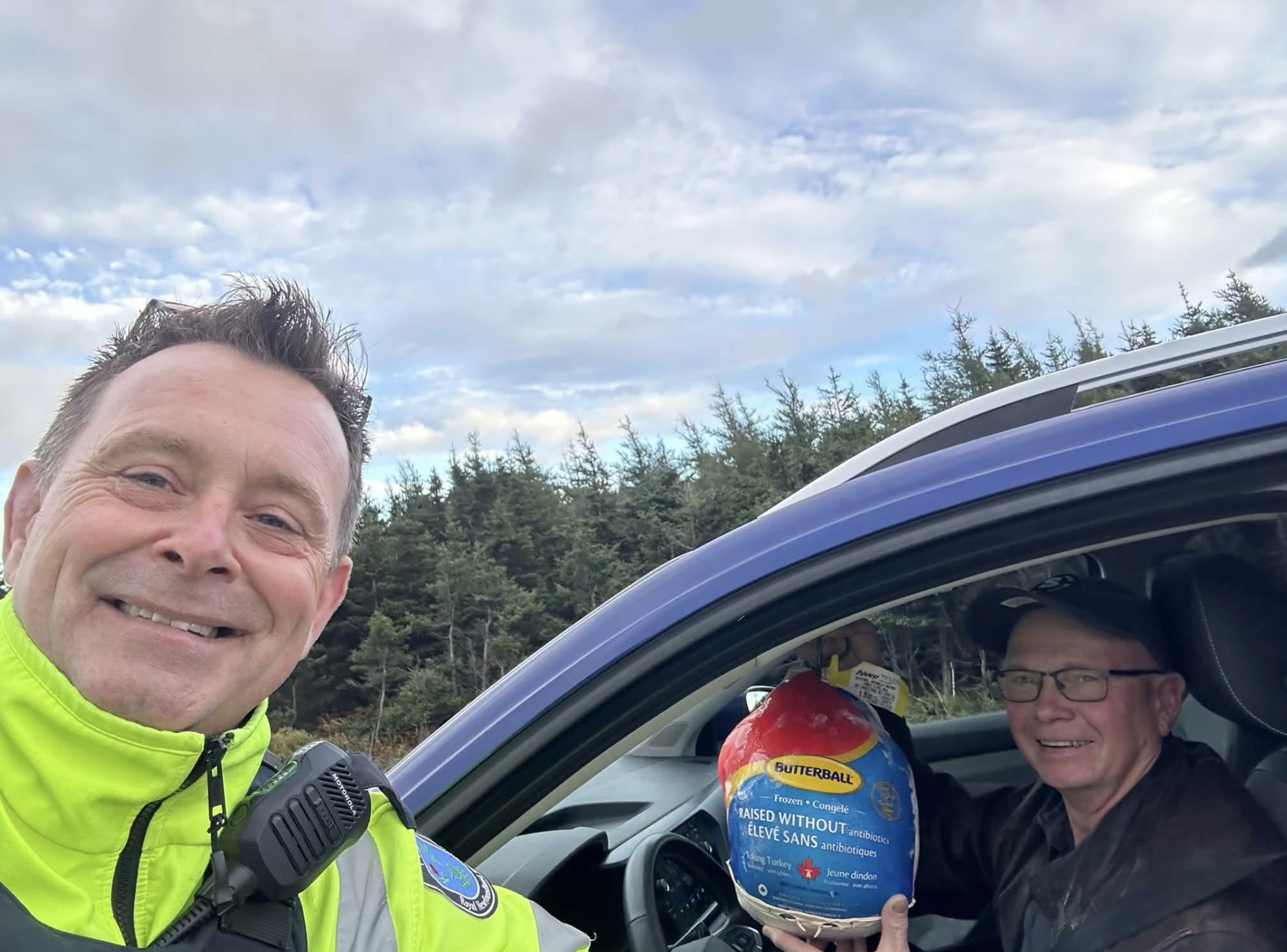 RNC officers stopping safe drivers to hand out turkeys instead of tickets - NTV: Newfoundland and Labrador's Most Trusted News Source